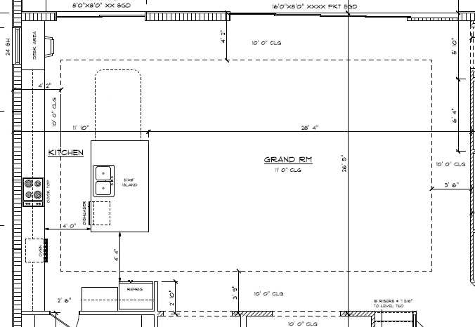 Kitchen and Grand Room